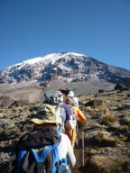 Den Kilimanjaro vor Augen