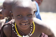 Ein Kind der Massai